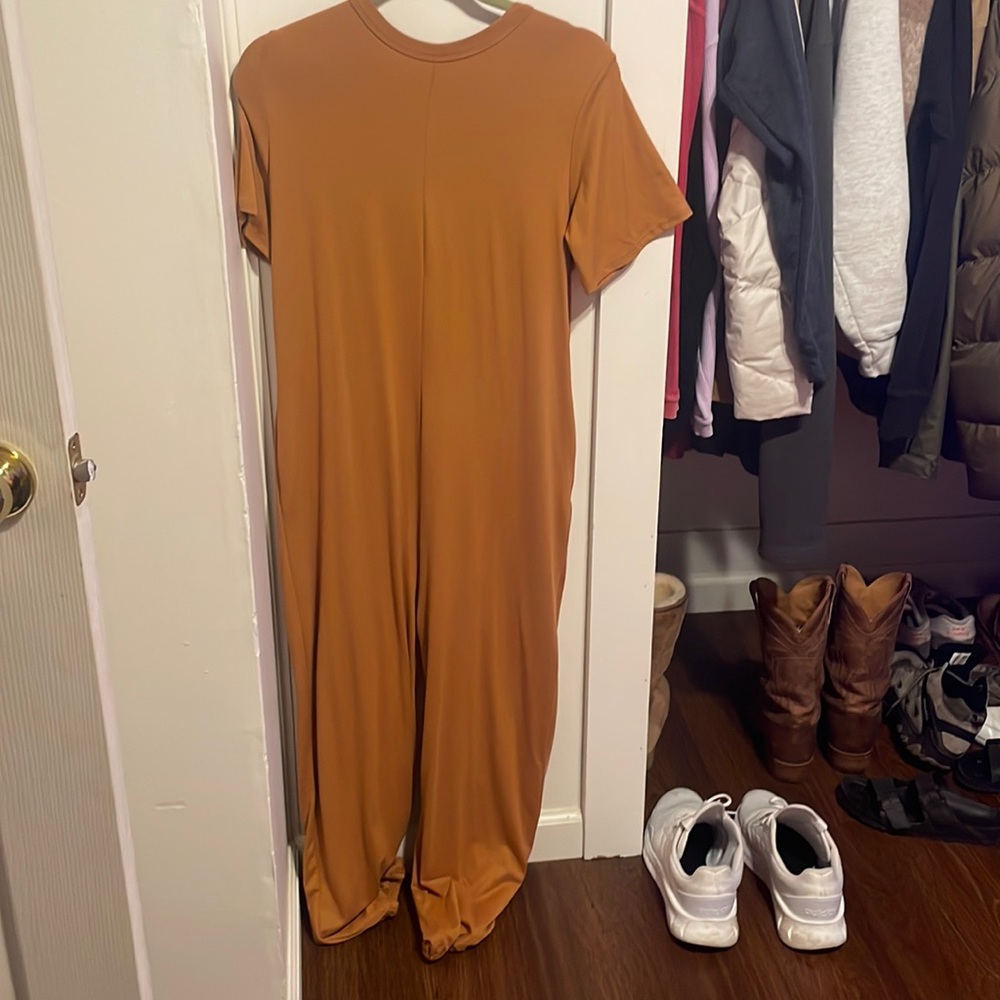 Pumpkin latte jumpsuit